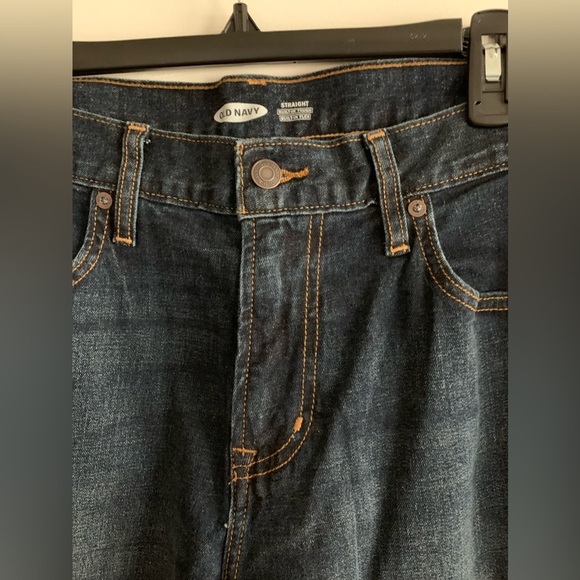 OLD NAVY 34x32 straight leg jeans - Picture 5 of 6